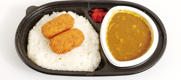 カニクリームコロッケカレー